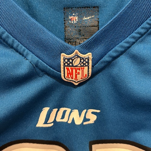 Official NFL Lions all of gamer Calvin Johnson YL - Picture 3 of 4